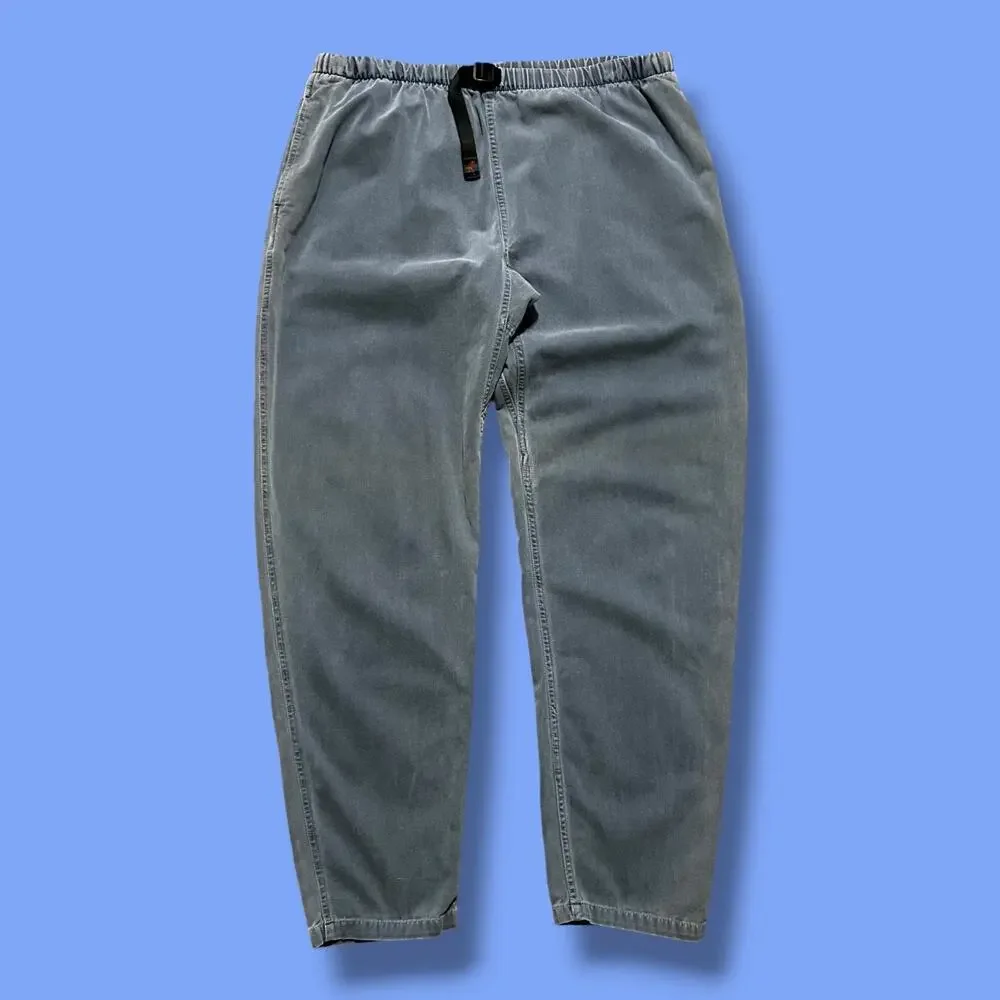 Vintage Gramicci Pants Garment Dyed Sun Faded Blue Mens XL 80s 90s 36-38